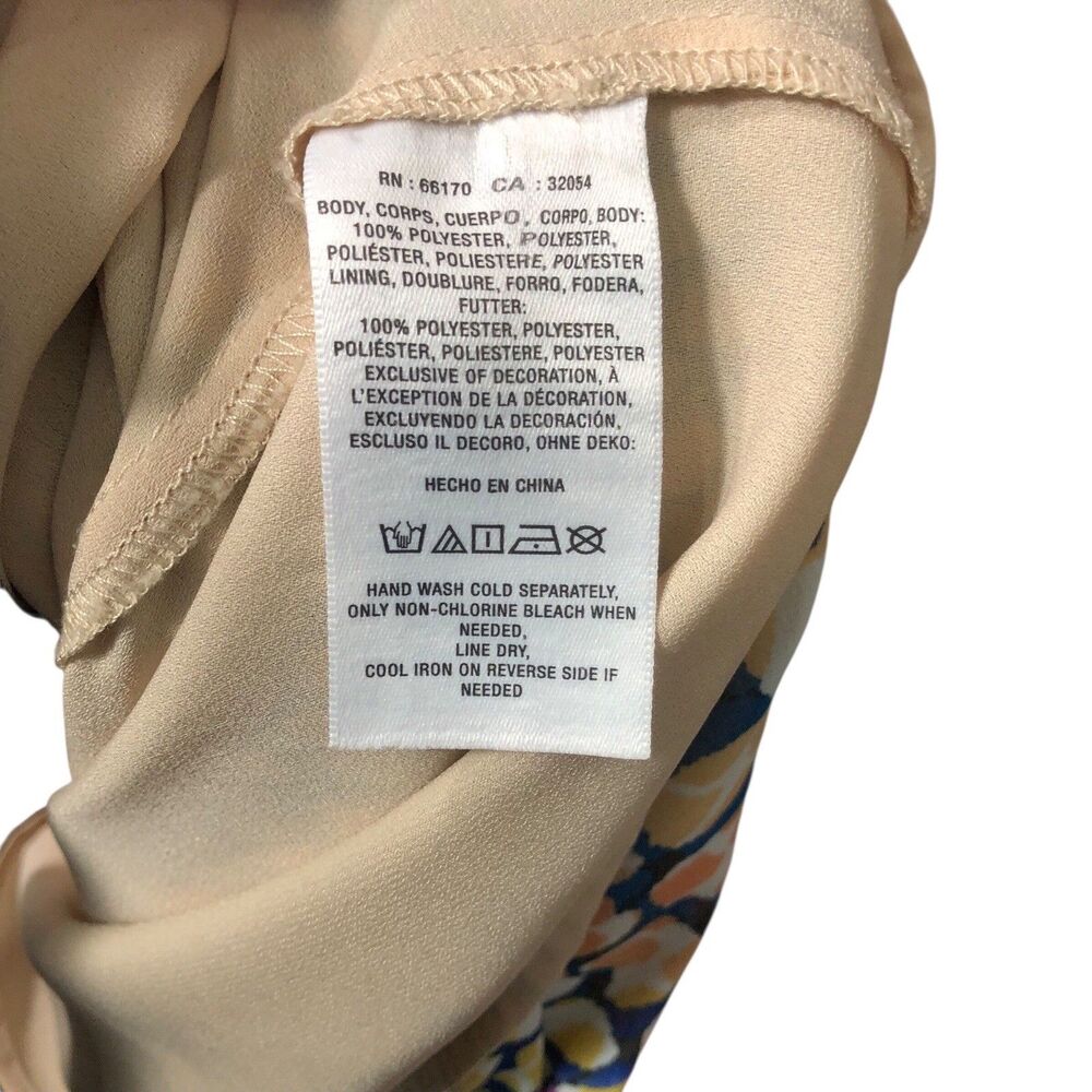 Anthropologie HD in Paris Mayacamas Maxi Dress US 4 Small Beaded Neck Multicolor - Picture 10 of 12